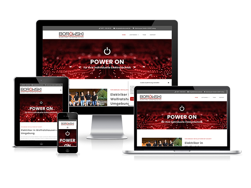 Webdesign in Starnberg und Icking - Wordpress Wordpress Webdesign Icking