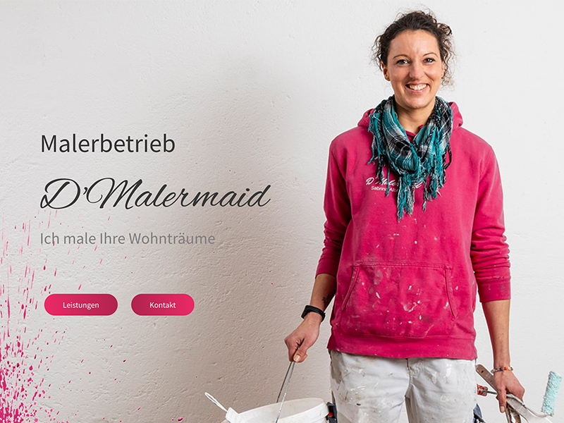 Webdesign HTML Malermeister